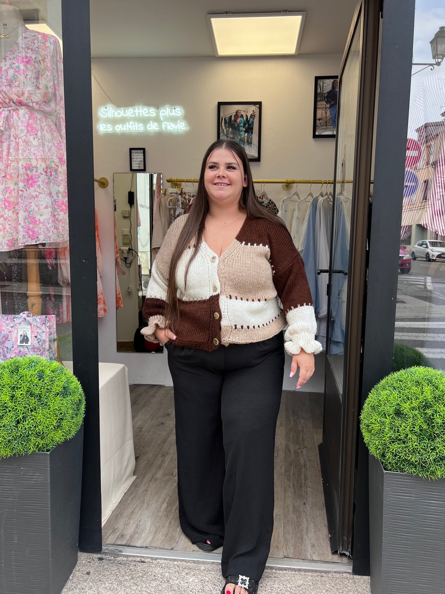 Gilet marron