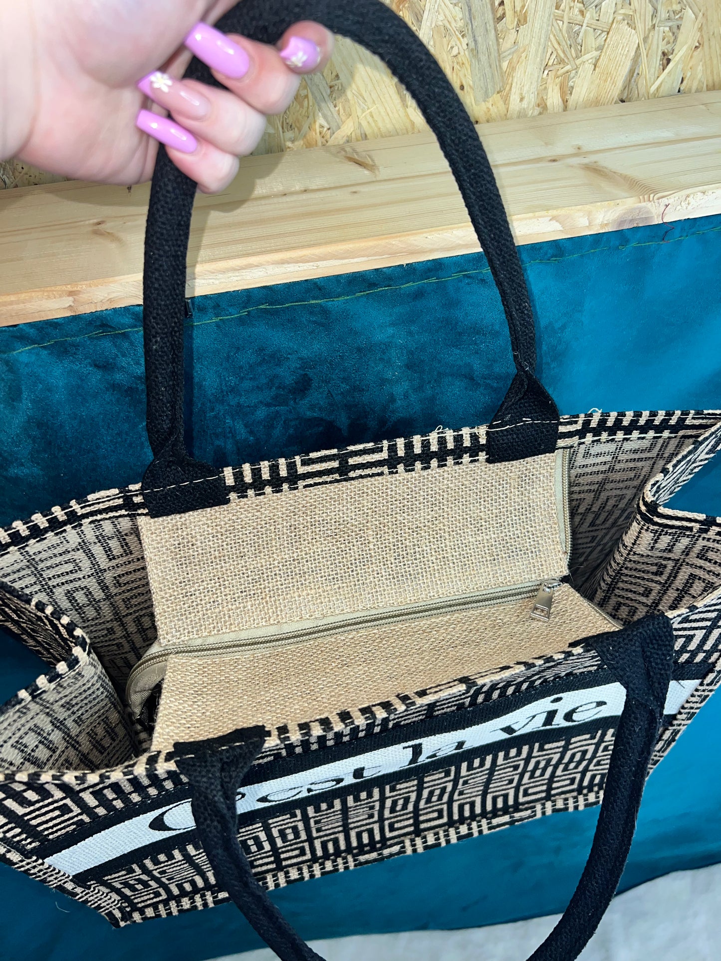 Sac cabas taupe