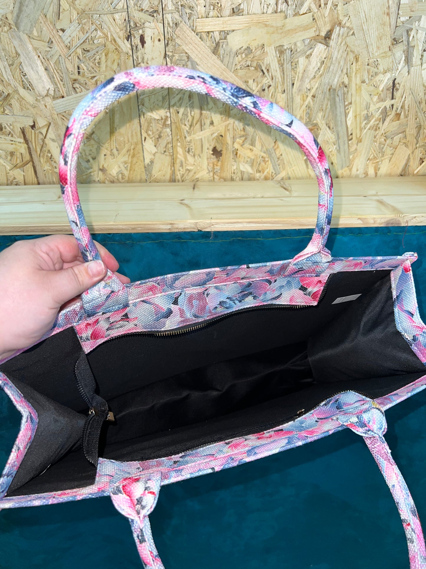 Sac cabas rose