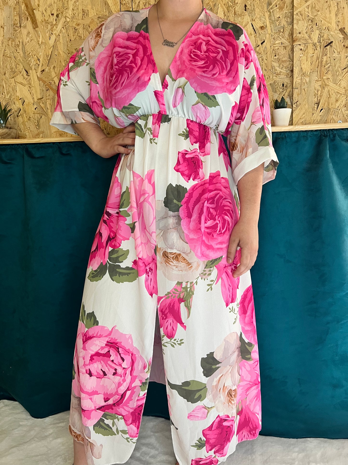 Robe à fleurs PETITE TAILLE