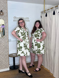 Robe courte verte