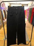 Jeans noir coupe droite