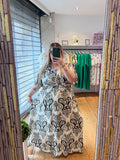 Robe longue bohème