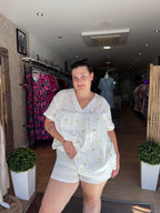 Robe short citrons