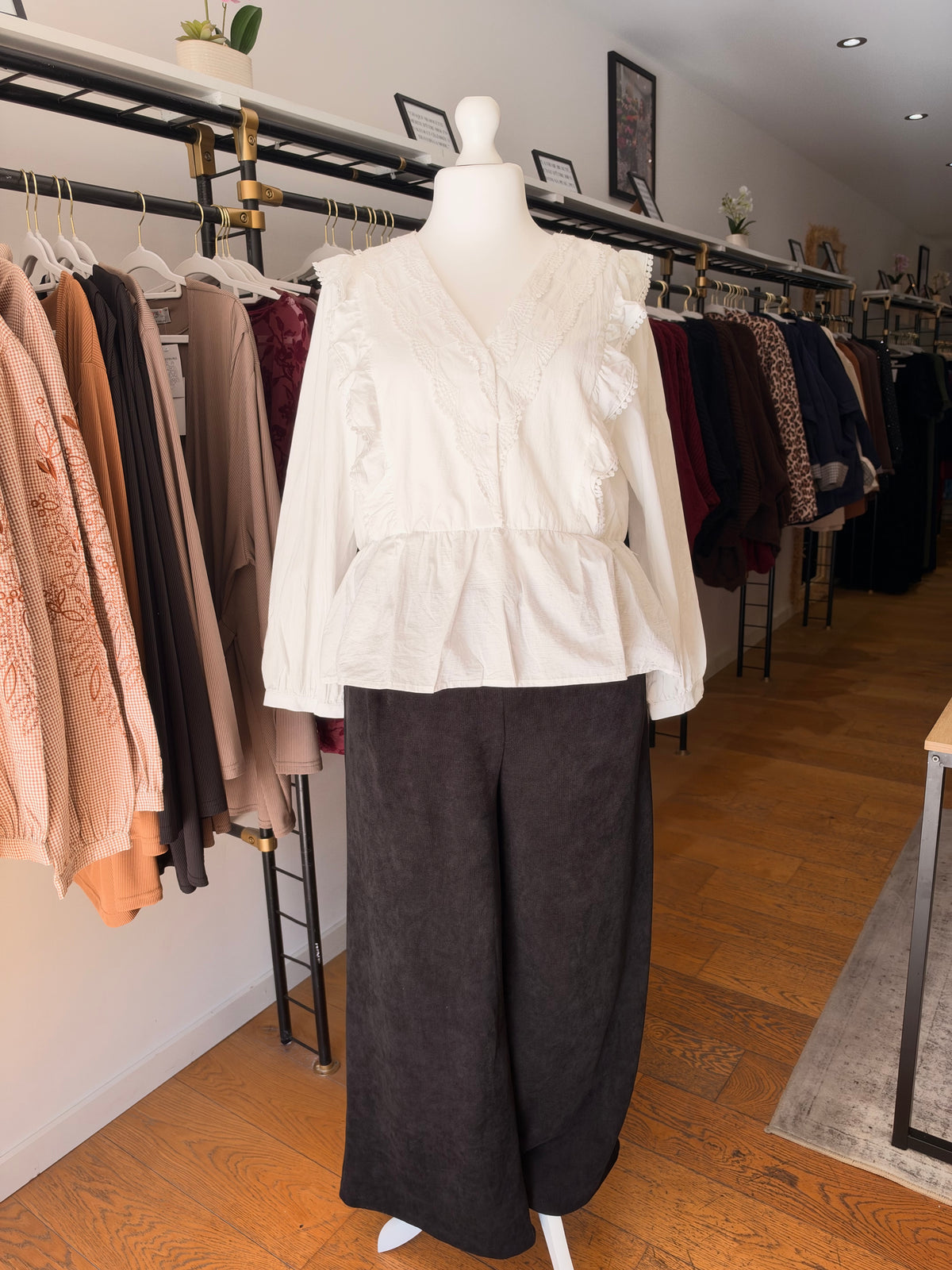 Pantalon velours noir