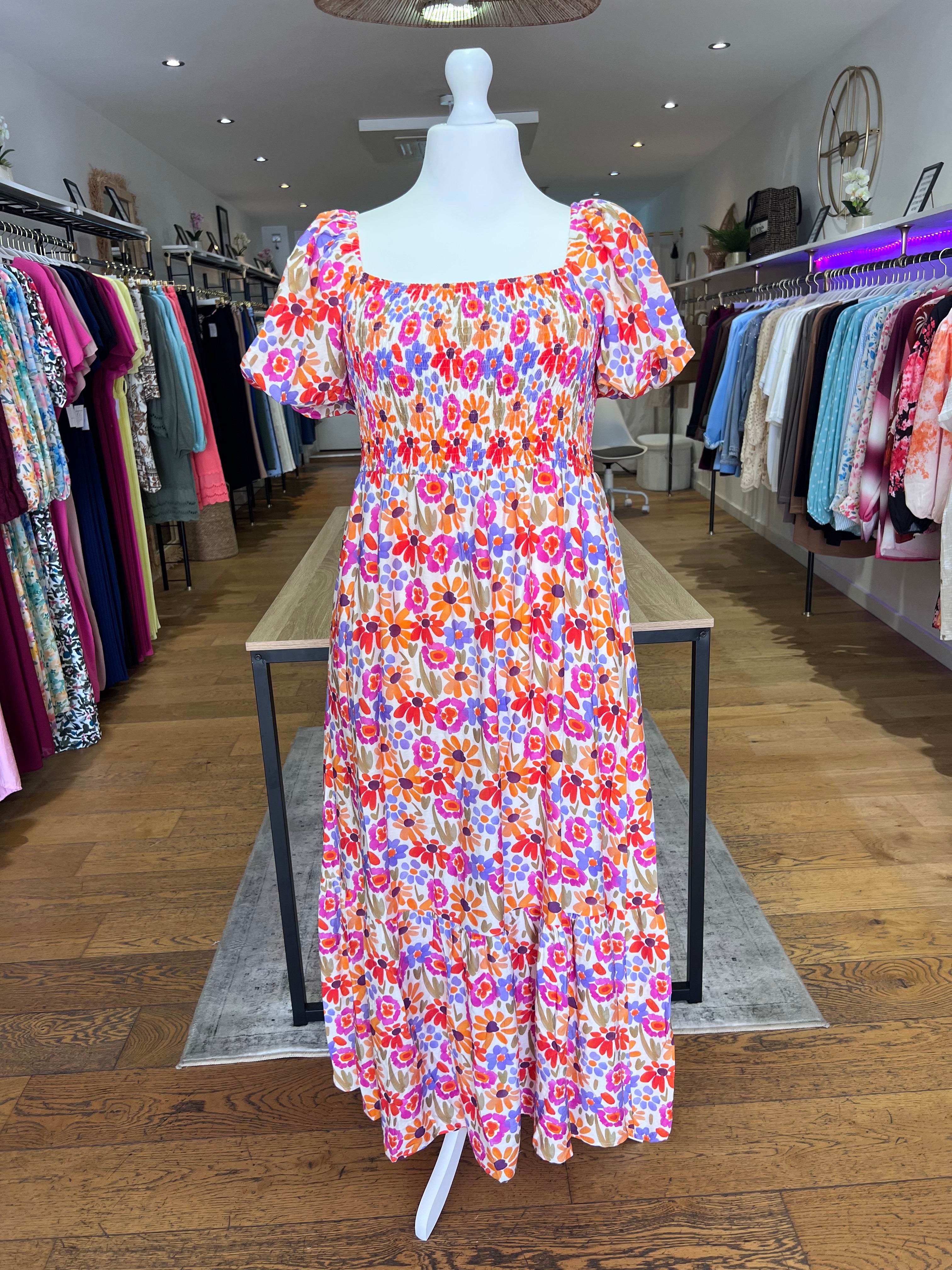 Robe à fleurs