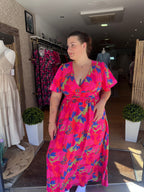 Robe longue dos nue