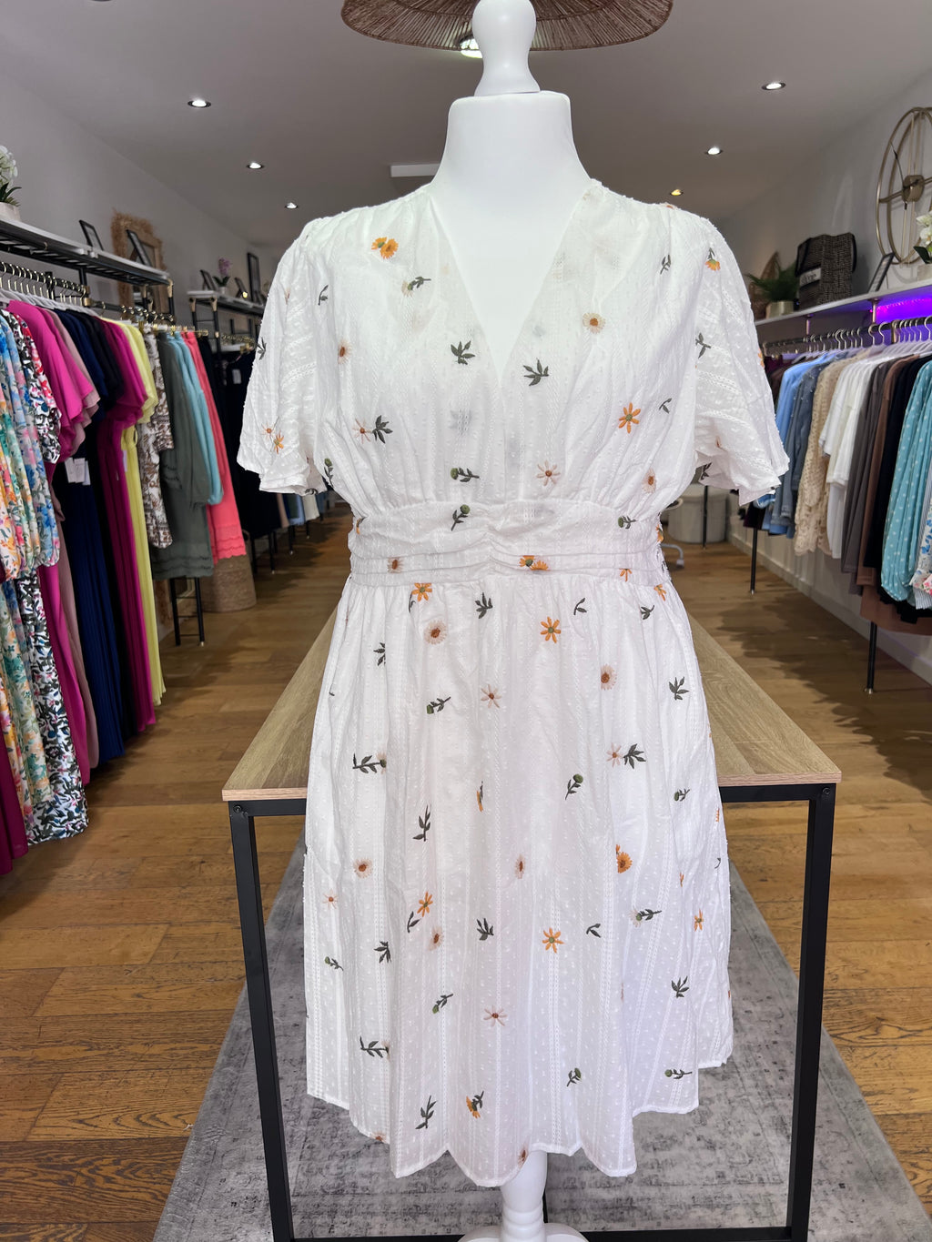 Robe fleurs