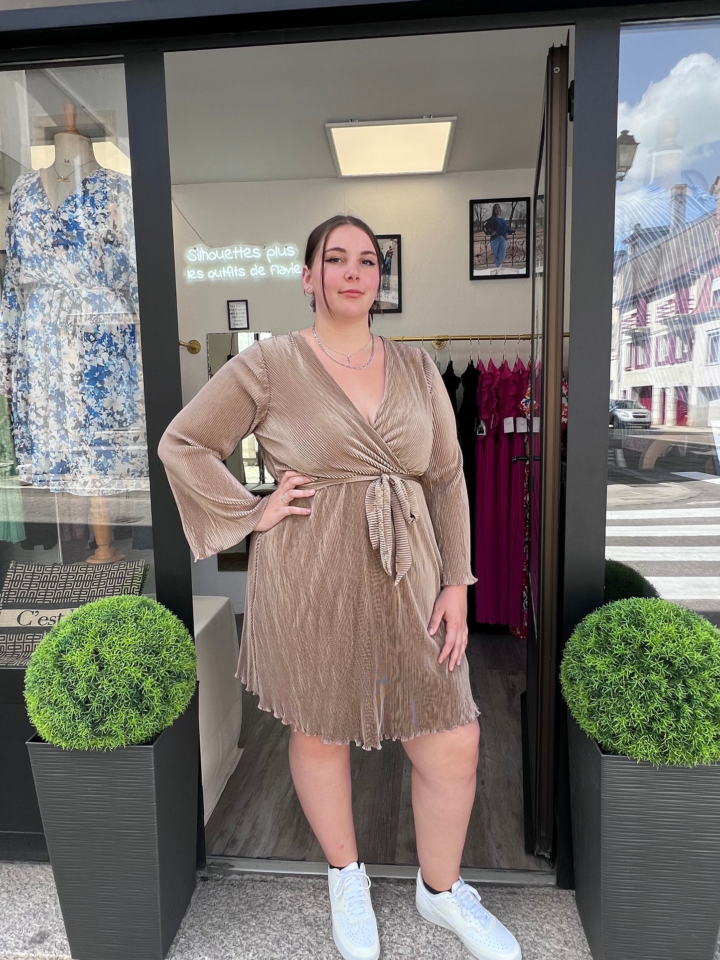 Robe dorée