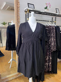 Robe noir uni