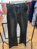 Jeans noir à paillettes