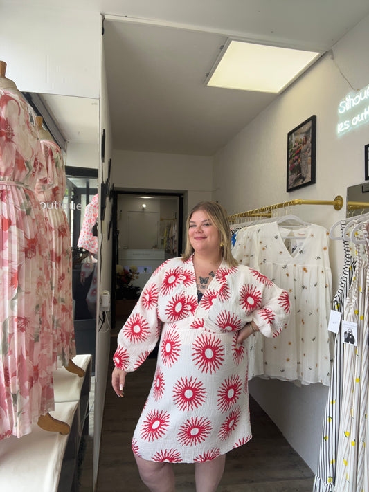 Robe soleil rouge