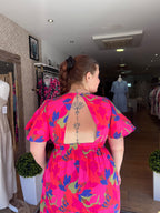 Robe longue dos nue