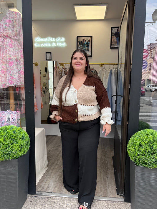 Gilet marron