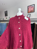 Gilet bordeau