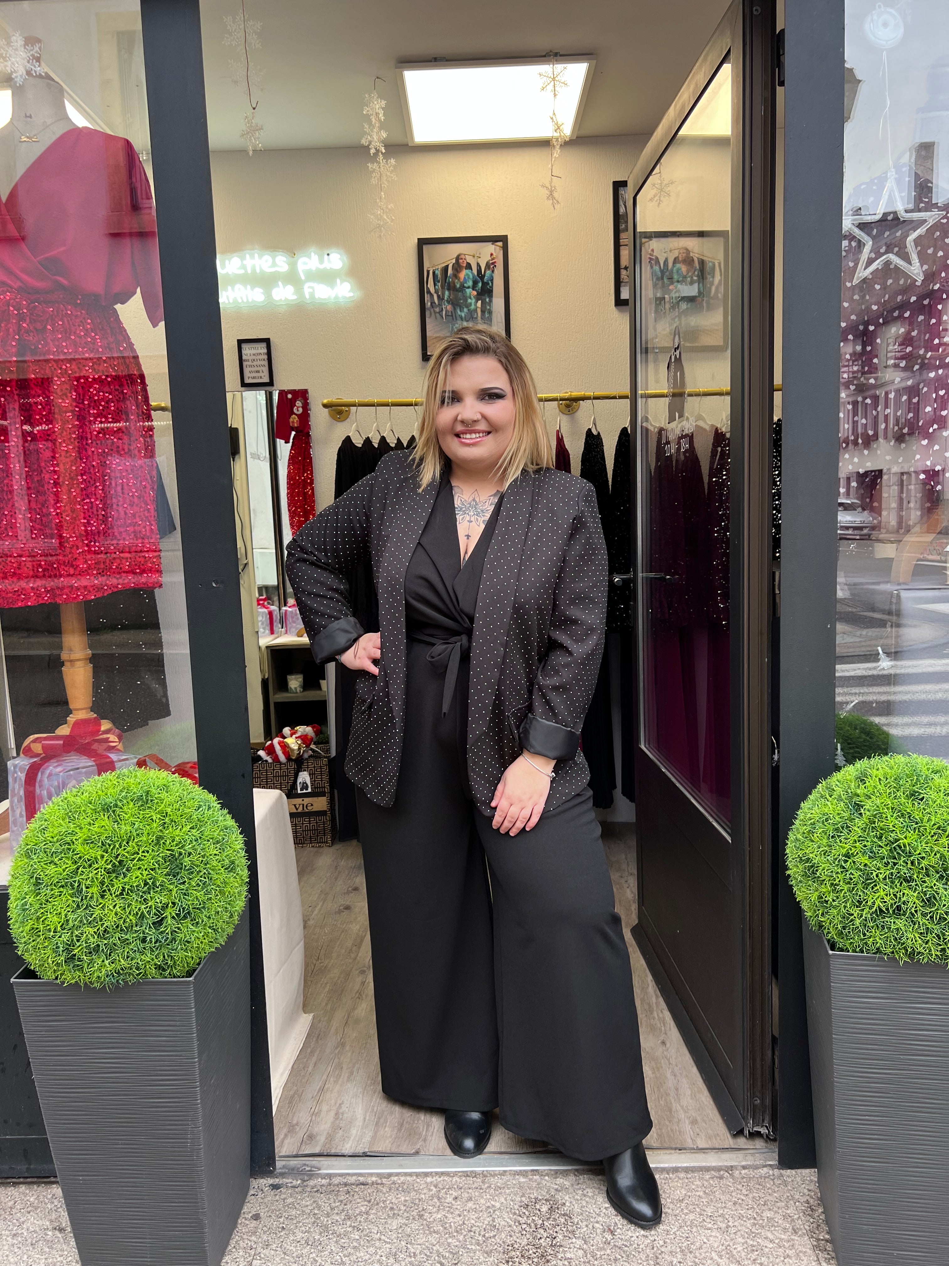 Blazer à paillettes