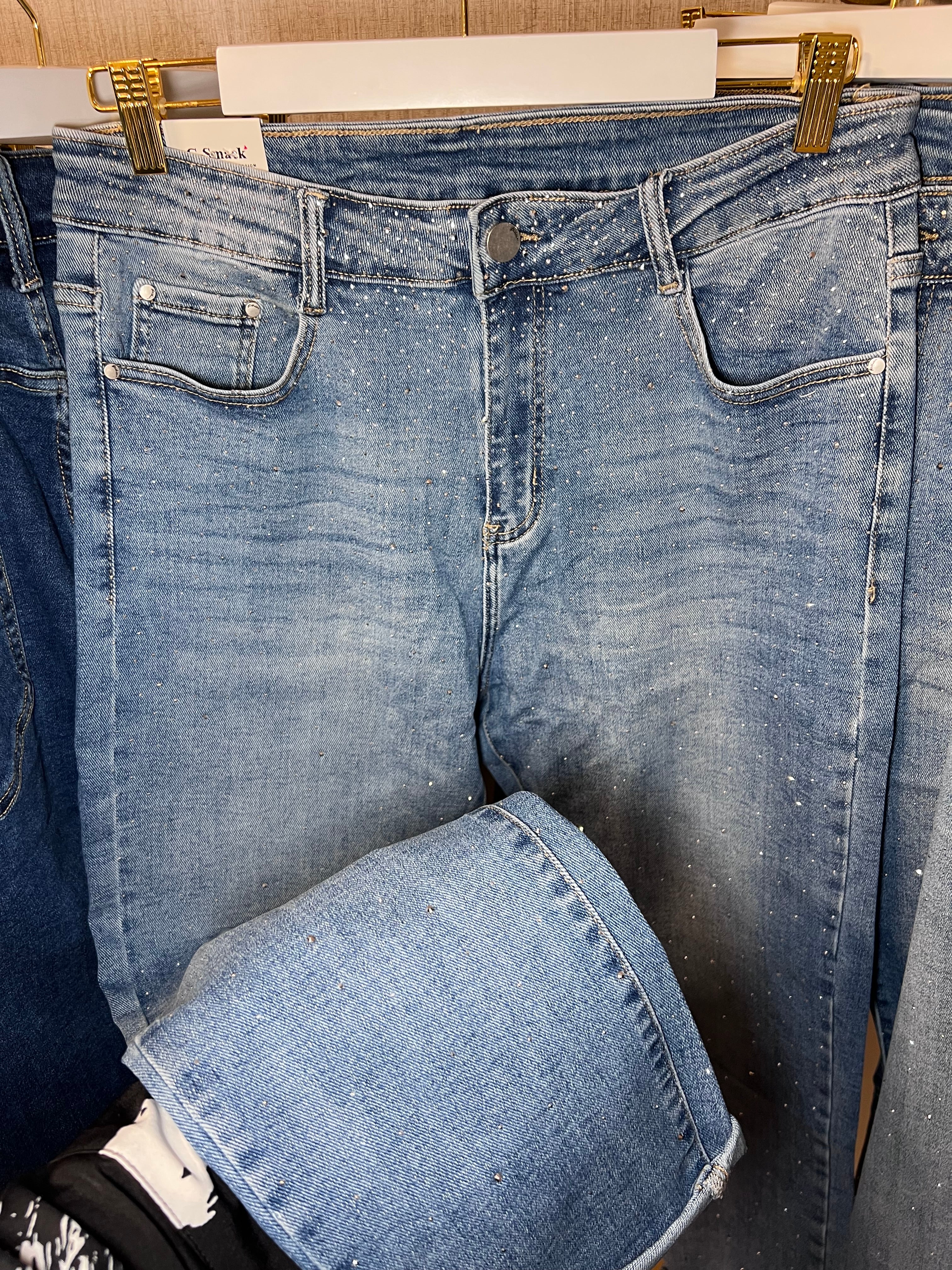 Jeans à paillettes