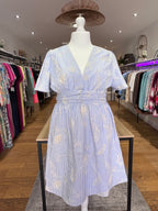 Robe bleu