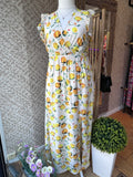 Robe longue citrons