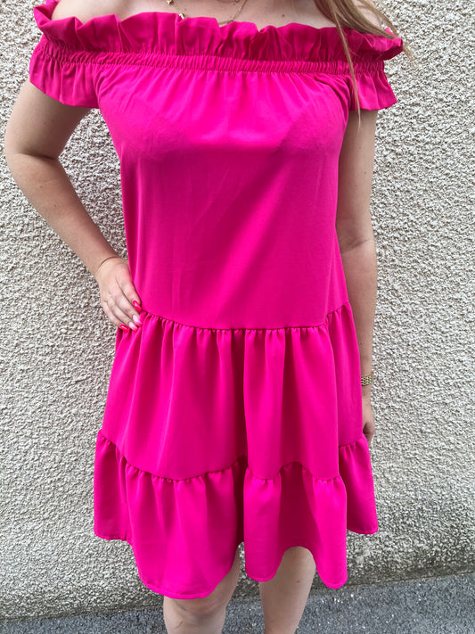 Robe rose PETITE TAILLE