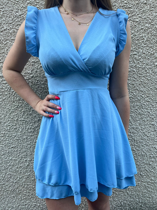 Robe bleu PETITE TAILLE